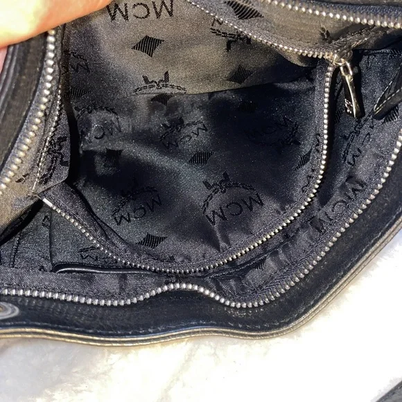 Mcm leather bag in great condition no call outs. - Picture 5 of 9